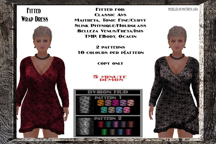 Fitted Wrap Dress (DEMO)