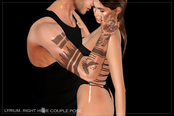 Lyrium. Right Here Couple Pose