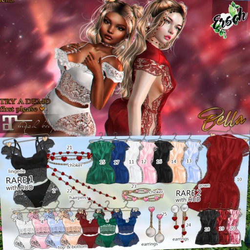  '08. ERSCH - Bella Gacha MAITREYA Lingerie Jade'