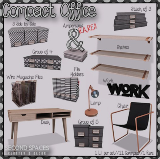 Second Spaces - Compact Office - chair