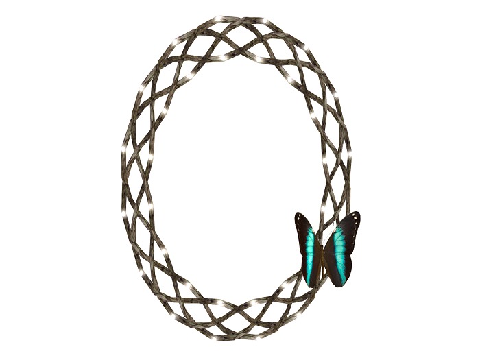 Country Corner ~ Animated Butterfly Wreath