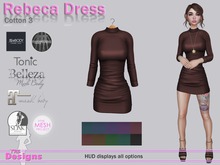 Rebeca Dress With Hud Cotton 3