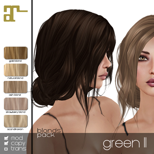 Maitreya Green II - Blonds Pack