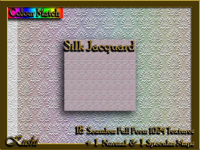 !Kushi! SilkJacquard Textures -WearToUnpack