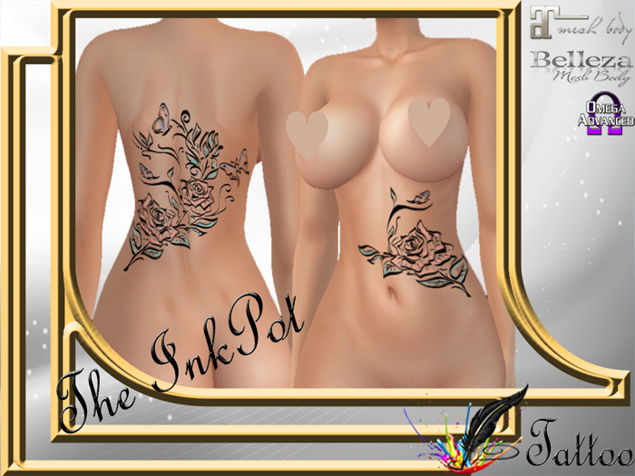 The InkPot~Flower Tattoo
