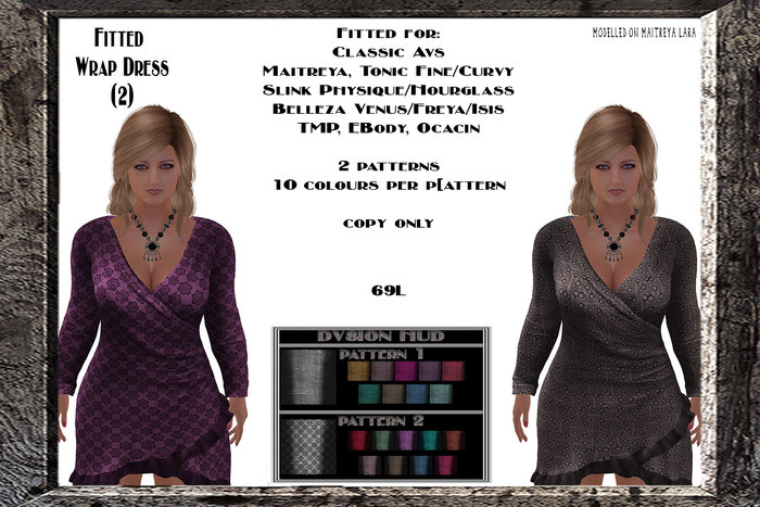 Fitted Wrap Dress (2)