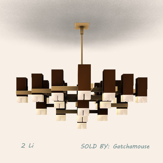 -David Heather-Cubic Chandelier