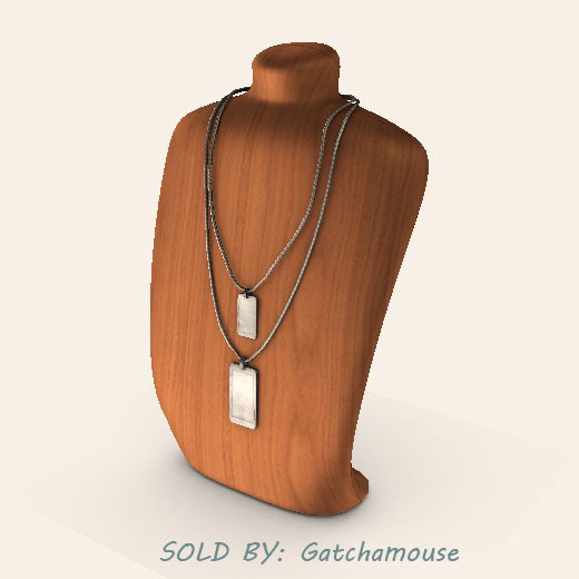 -David Heather-Dog Tag Mannequin