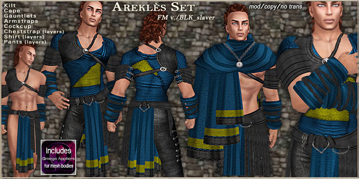 Arekles FM.Set T.E.D./BLK_slv