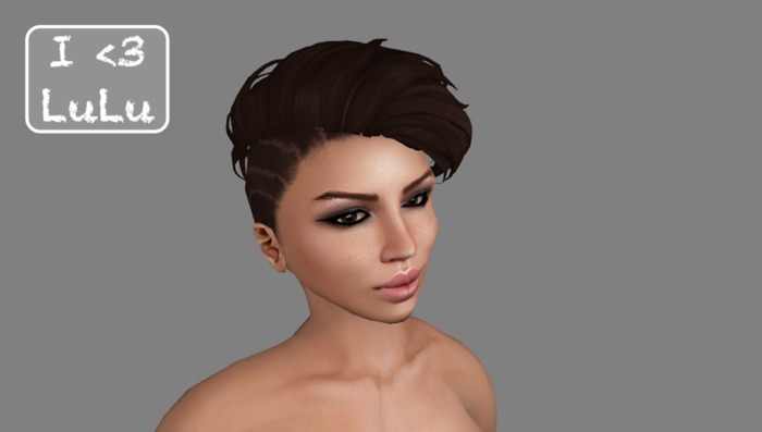 I<3LuLu side shaved hair