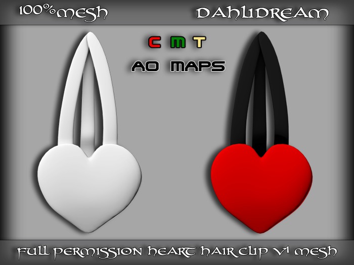 DD_Heart_Hair_Clip_4_meshes
