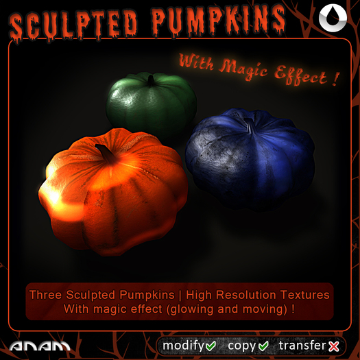 ANAM - Magic Sculpted Pumpkins