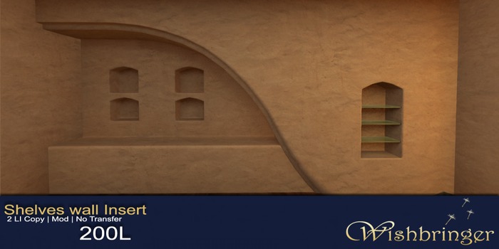 Wishbringer Shelves Insert (for Underhill II)