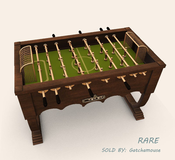 -David Heather-Foosball Table RARE