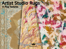 RP - 11 Full Perm Textures - Artist Studio Rugs