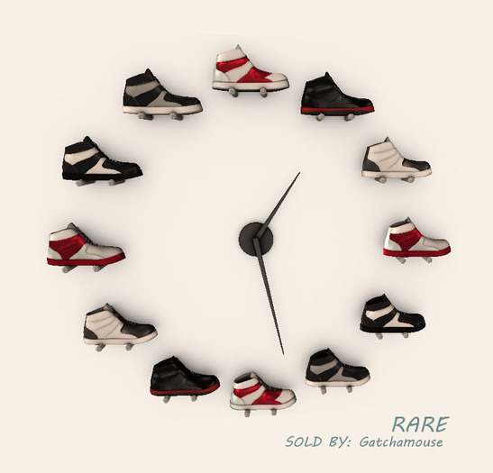 -David Heather-Sneaker Clock RARE