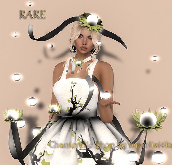 * Chantal * White Dress 1 RARE
