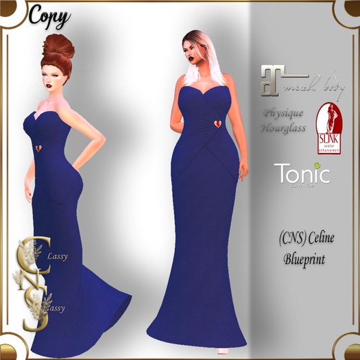 (CNS) Celine gown Blueprint
