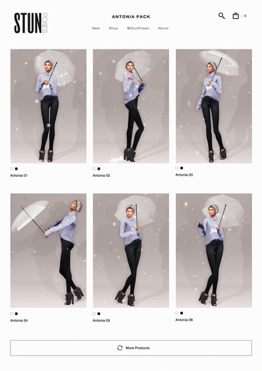 STUN - Pose Pack Collection Bento 'Antonia' #64