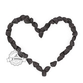 Ariskea[amour]. Floor Petals Black