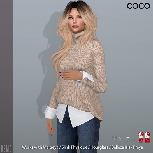 *COCO*_SweaterLayeredOverShirt_DEMO