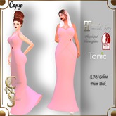(CNS) Celine Gown Prism Pink
