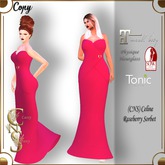 (CNS) Celine gown Raseberry Sorbet