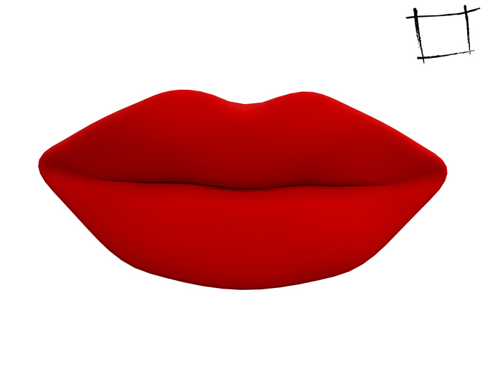 Full Perm Mesh Lip Shape