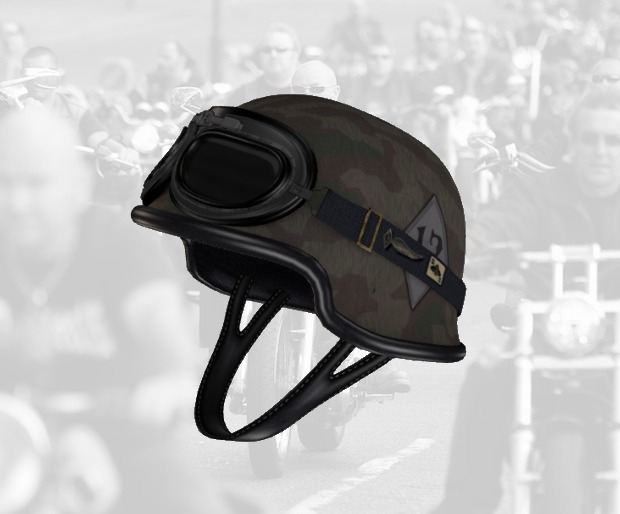 Splinter pattern helmet