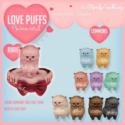 Birdy/Alchemy - Love Puff - Peach 