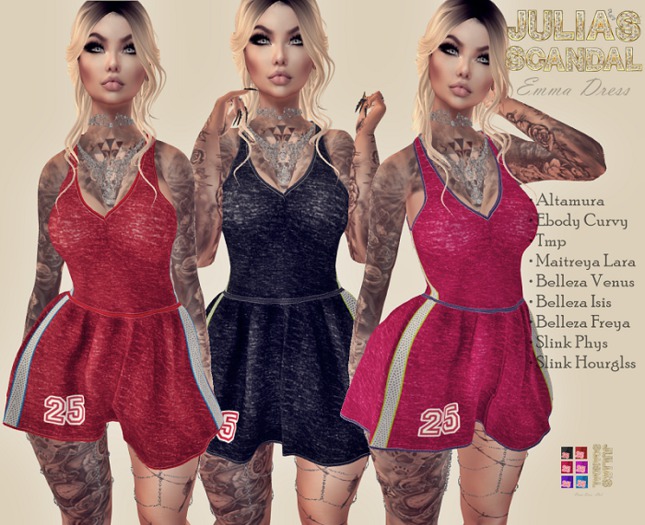! Julia's Scandal Emma Dress