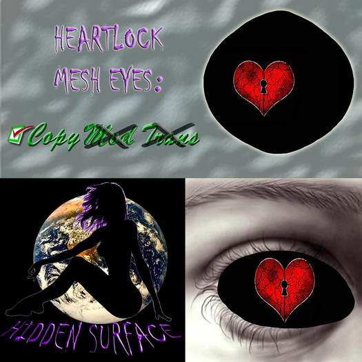 Heartlock MESH Eyes *Hidden~Surface*