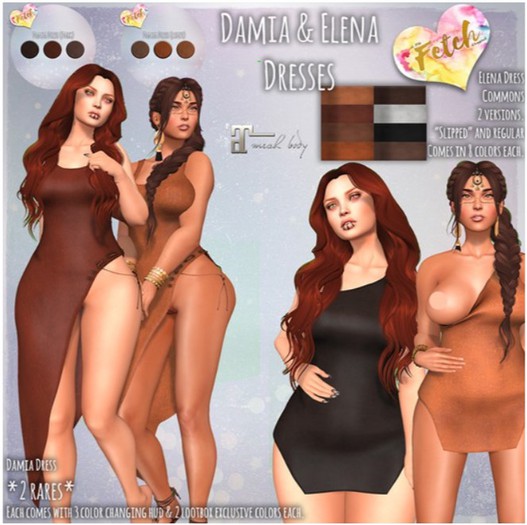 [Fetch] Damia Dress (Darks) RARE Lootbox