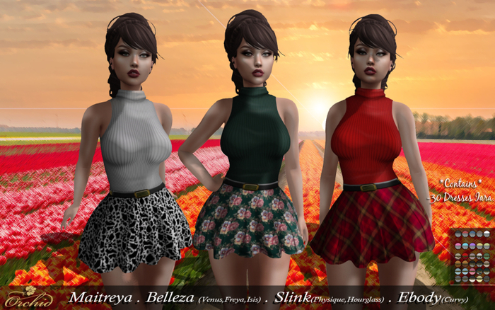 Dress Iara HUD*ORCHID*(Wear me)
