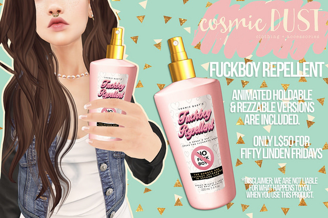 [Cosmic Dust]  - Fuckboy Repellent (Boxed)