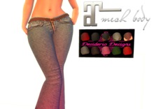 JEANS BELL BOTTOMS FATPACK - Maitreya
