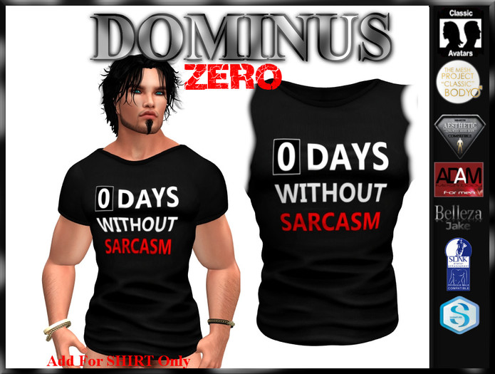 ~DOMINUS~Zero  TSHIRT (BOXED)