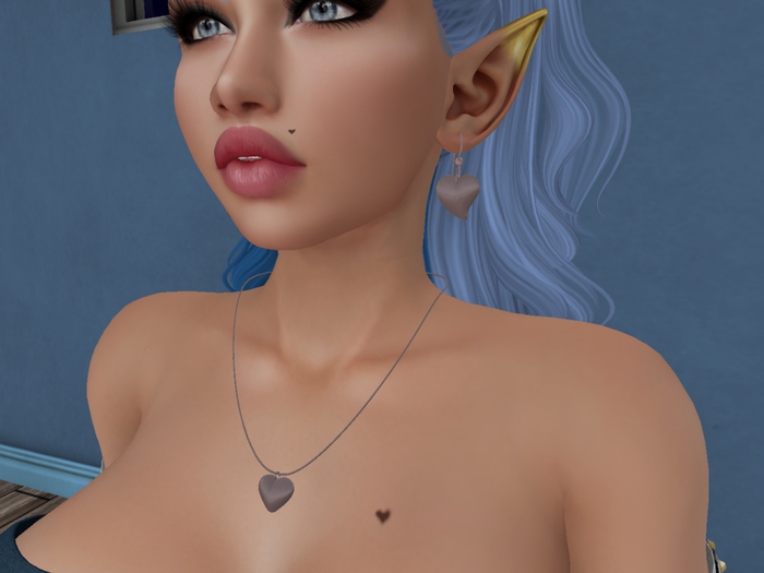 150 !RSD! Heart jewelry set - Rose Gold