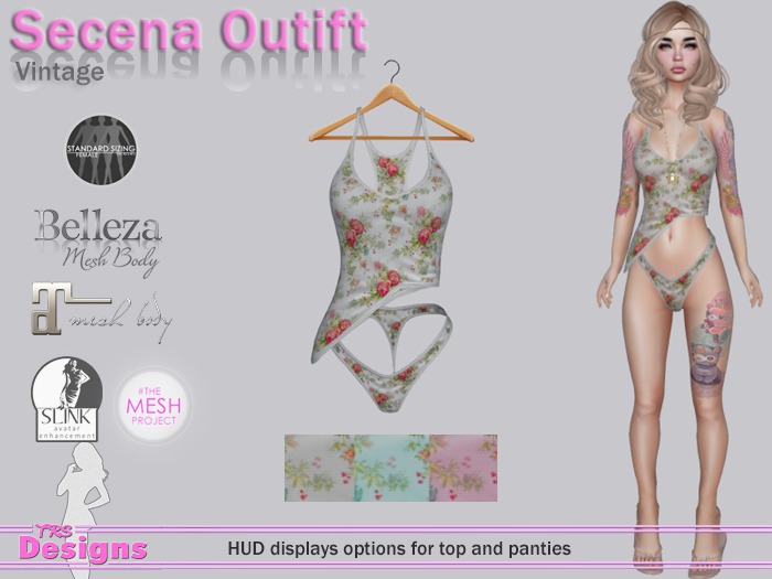 Secena Outift With Hud Vintage