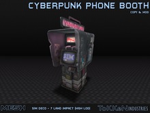 **ToKKen Industries** Cyberpunk Phone Booth - Mesh