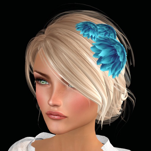 ::Static:: Blossoms - 11 Dahlia Blue