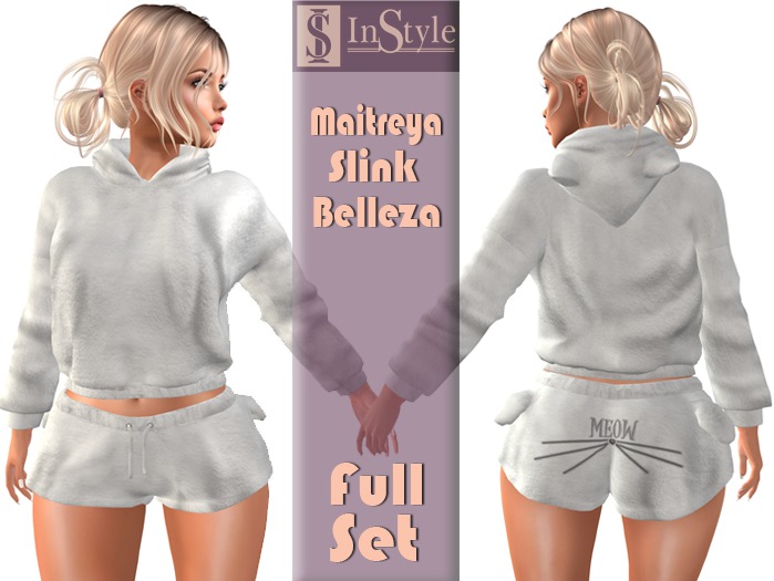 InStyl-Full Set -mimimi -White (Maitreya ,Slink ,Belleza.)5-day promotion *Black Friday*