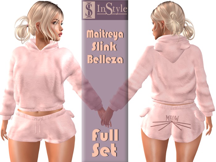 InStyl-Full Set -mimimi -Pink (Maitreya ,Slink ,Belleza.) 