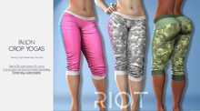RIOT / Fallon Crop Yogas - FATPACK | Maitreya / Belleza / Slink