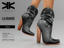 La Grange :: Ankle Boots :: Black :: {kokoia}