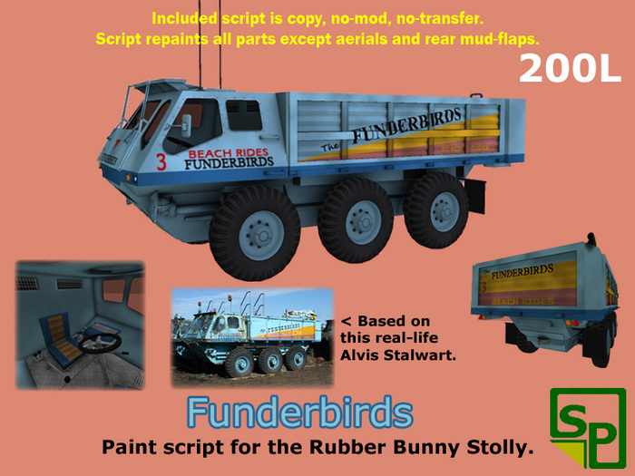 Stolly Paint Kit - Funderbirds