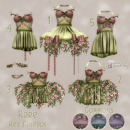 * Love in a Garden * Red Fatpack RARE