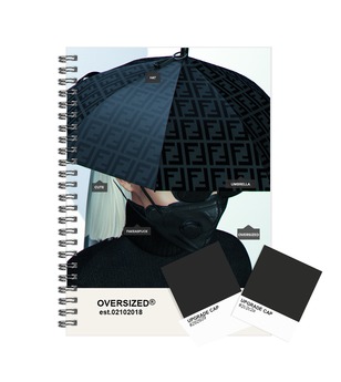 umbrella hat fendi