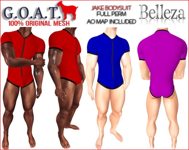 G.O.A.T. BELLEZA JAKE BODYSUIT FULL PERM DEMO