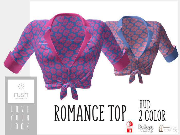 RUSH Romance TOP 2 Colors Hud Pack